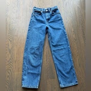 Everlane Women’s The wet High Jeans Size 23 Blue preppy casual F